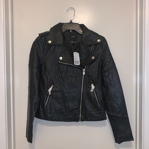 Forever 21 Black Leather Jacket